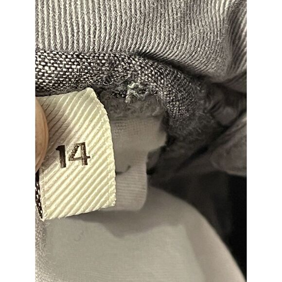 7 For All Mankind Boys Gray Shorts 100% Cotton Size 14 - Picture 6 of 13